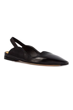 Slingback in pelle nera MARA BINI | U313NERO